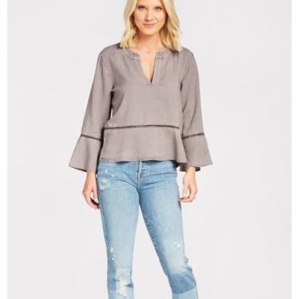 CLOTH & STONE Light Pink Top - Picture 5 of 6